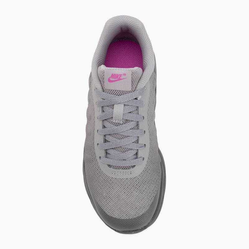 Nike Air Max Invigor Print scarpe da bambino atmosphere grey/gunsmoke/hyper magenta 5