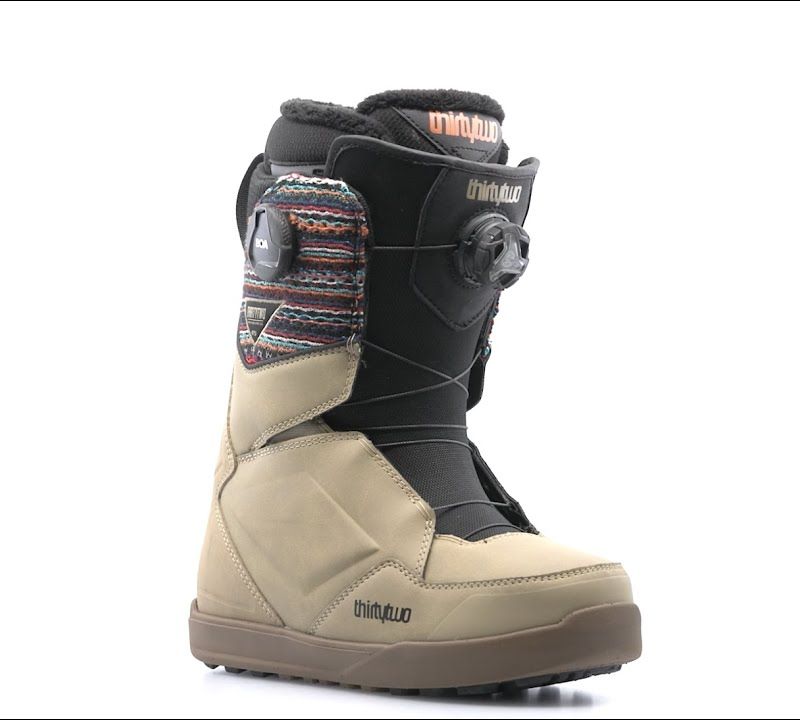 Scarponi da snowboard da donna ThirtyTwo Lashed Double Boa W'S tan/gum 12