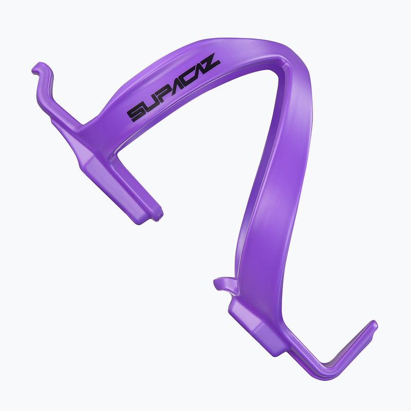 SUPACAZ Fly Cage Poly portabottiglie neon viola 2