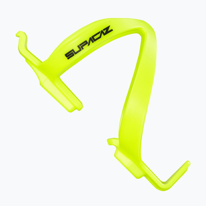 SUPACAZ Fly Cage Portabottiglie in polietilene giallo neon