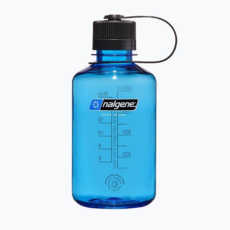 Bottiglia Nalgene Narrow Mouth 473 ml blu ardesia