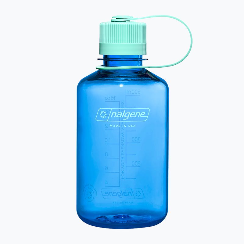 Borraccia da viaggio Nalgene Narrow Mouth Sustain 500 ml fiordaliso