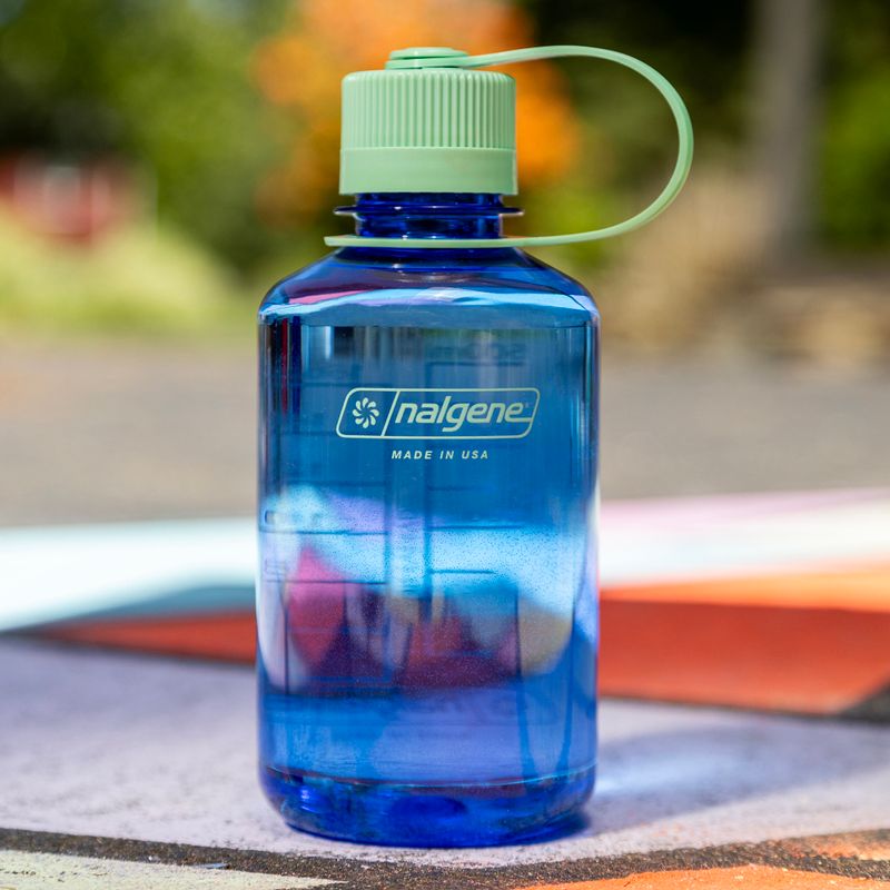 Borraccia da viaggio Nalgene Narrow Mouth Sustain 500 ml fiordaliso 4