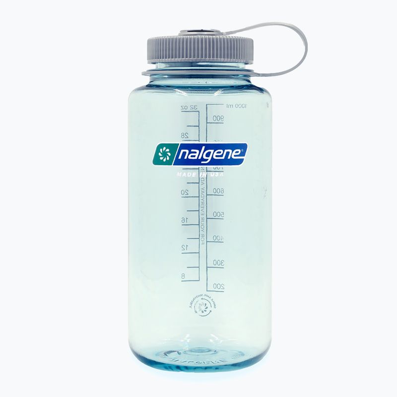 Bottiglia da viaggio Nalgene Wide Mouth Sustain 1000 ml seafoam