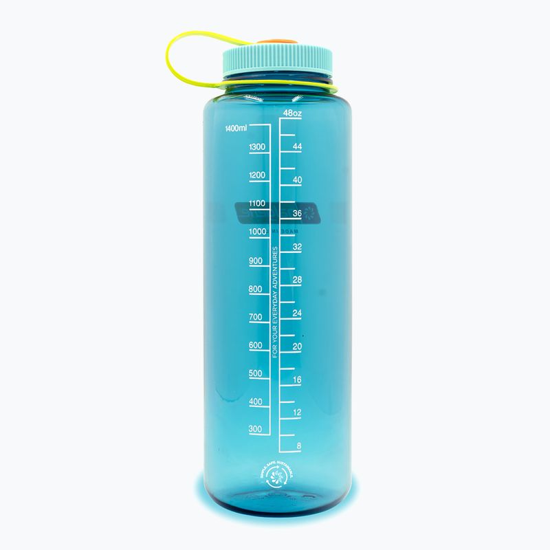 Bottiglia da viaggio Nalgene Wide Mouth Silo Sustain 1400 ml ceruleo 2