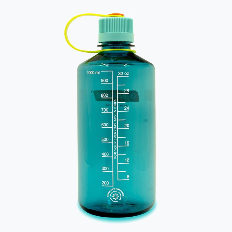 Bottiglia da viaggio Nalgene Narrow Mouth Sustain 1000 ml ceruleo 2