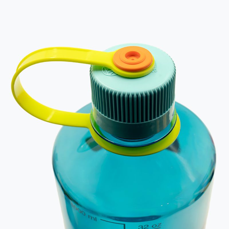 Bottiglia da viaggio Nalgene Narrow Mouth Sustain 1000 ml ceruleo 3