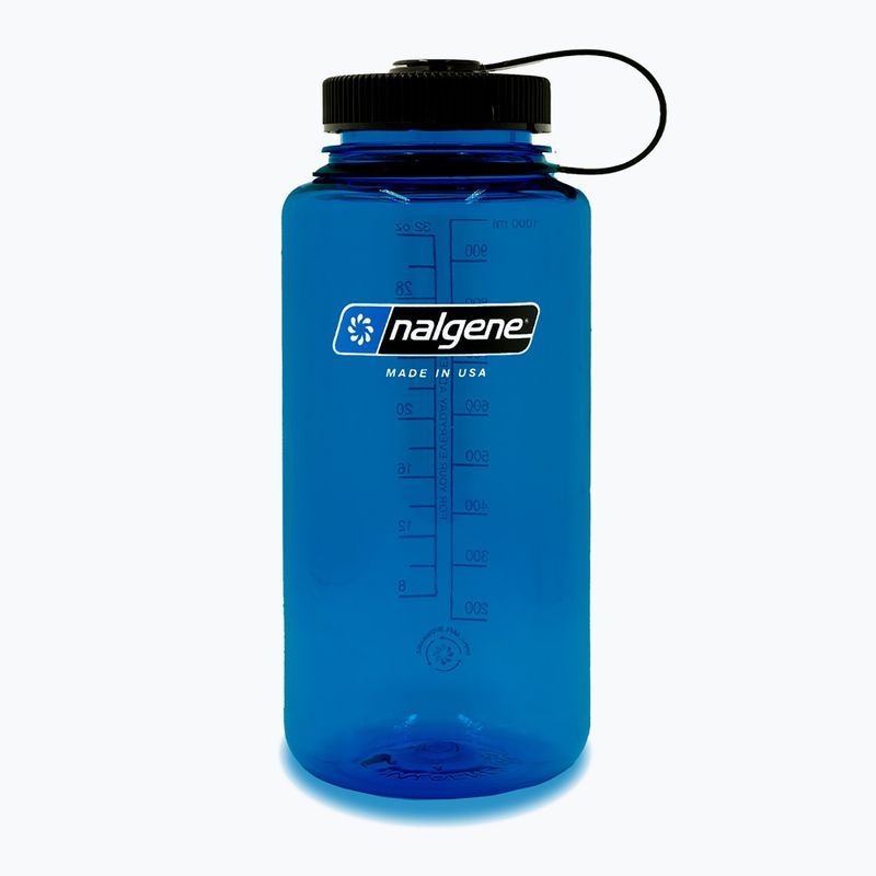 Nalgene bottiglia da viaggio Sustain a bocca larga 1000 ml blu ardesia