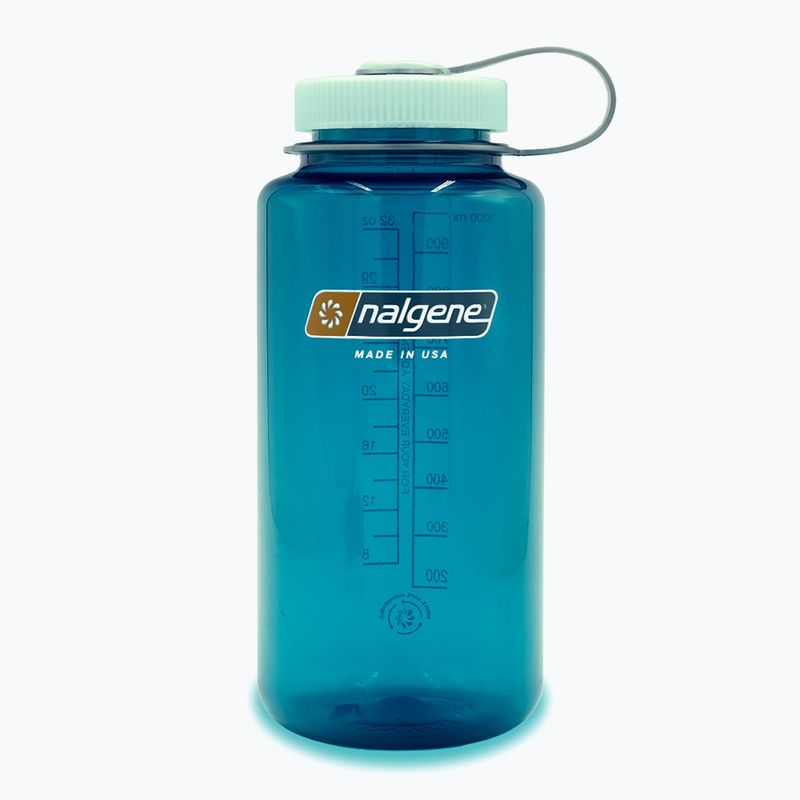 Nalgene Bottiglia da viaggio Sustain a bocca larga 1000 ml verde trota