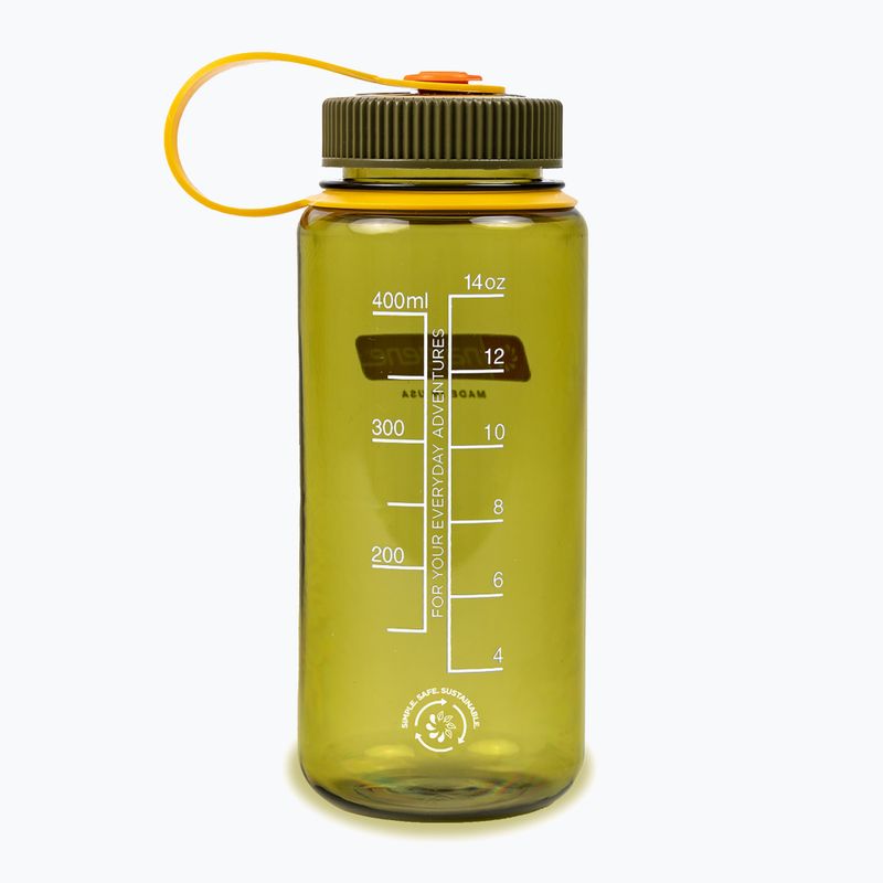 Bottiglia da viaggio Nalgene Wide Mouth Sustain 500 ml oliva