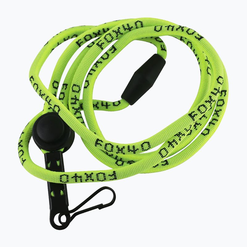 Fox 40 Break Away fischietto con cavo giallo neon