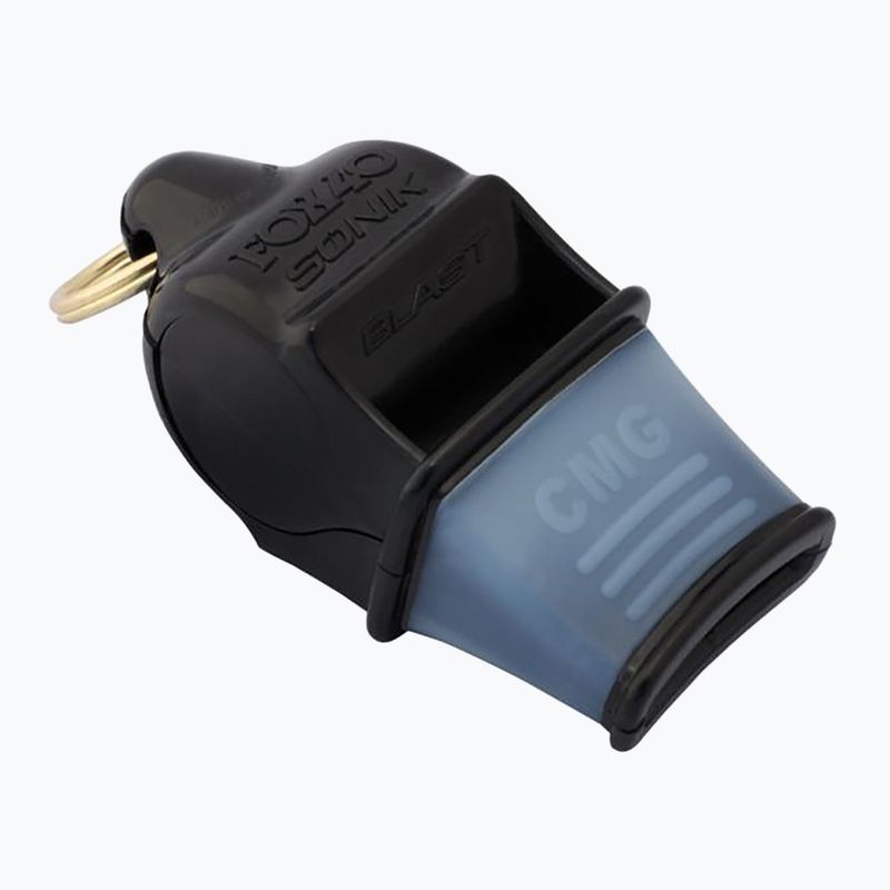 Fischietto con corde Fox 40 Sonik Blast CMG Official nero