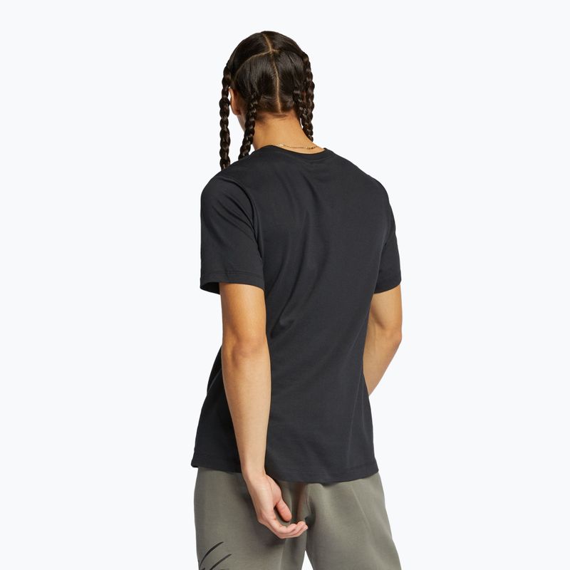 T-shirt da uomo Jordan Jumpman Flight black/gym red 3
