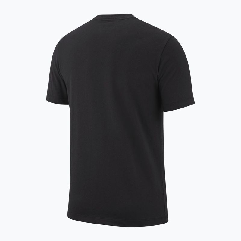 T-shirt da uomo Jordan Jumpman Flight black/gym red 7