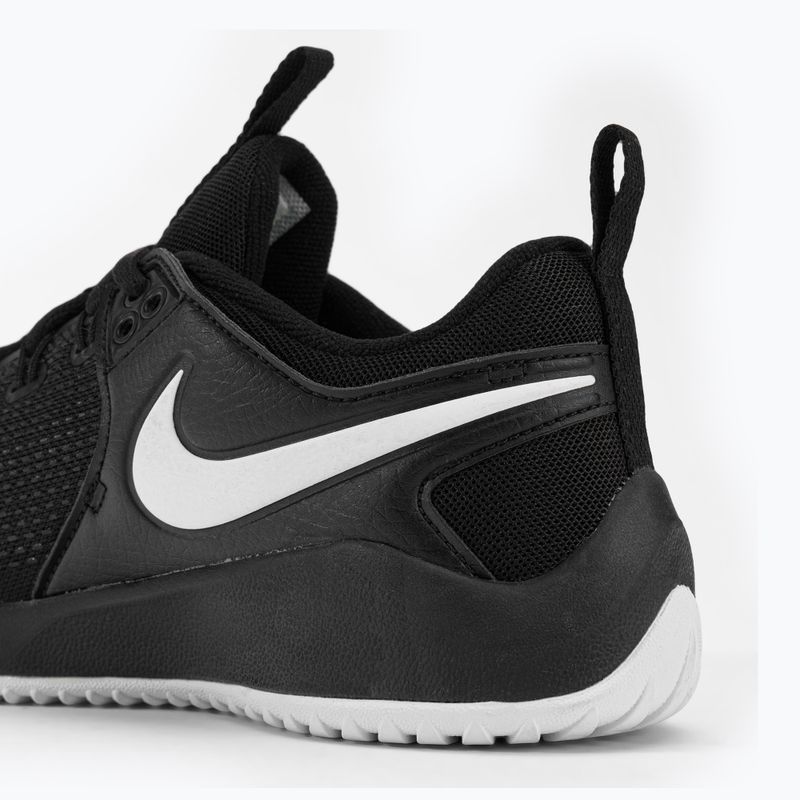 Scarpe da pallavolo donna Nike Air Zoom Hyperace 2 nero/bianco 8