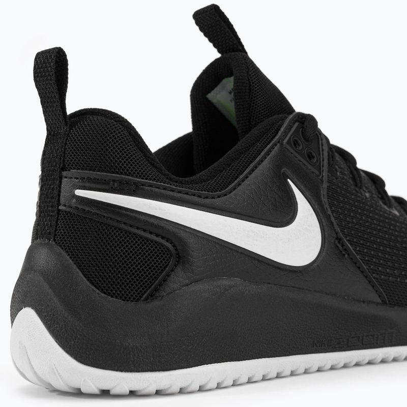 Scarpe da pallavolo donna Nike Air Zoom Hyperace 2 nero/bianco 10