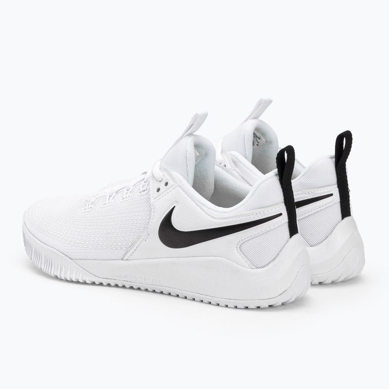 Scarpe da pallavolo donna Nike Air Zoom Hyperace 2 bianco/nero 3