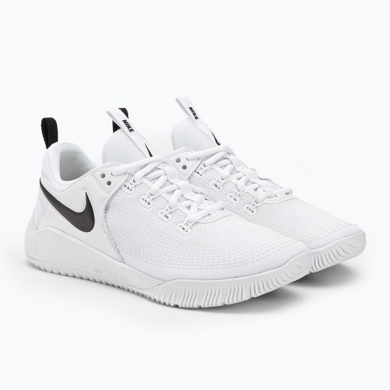 Scarpe da pallavolo donna Nike Air Zoom Hyperace 2 bianco/nero 4