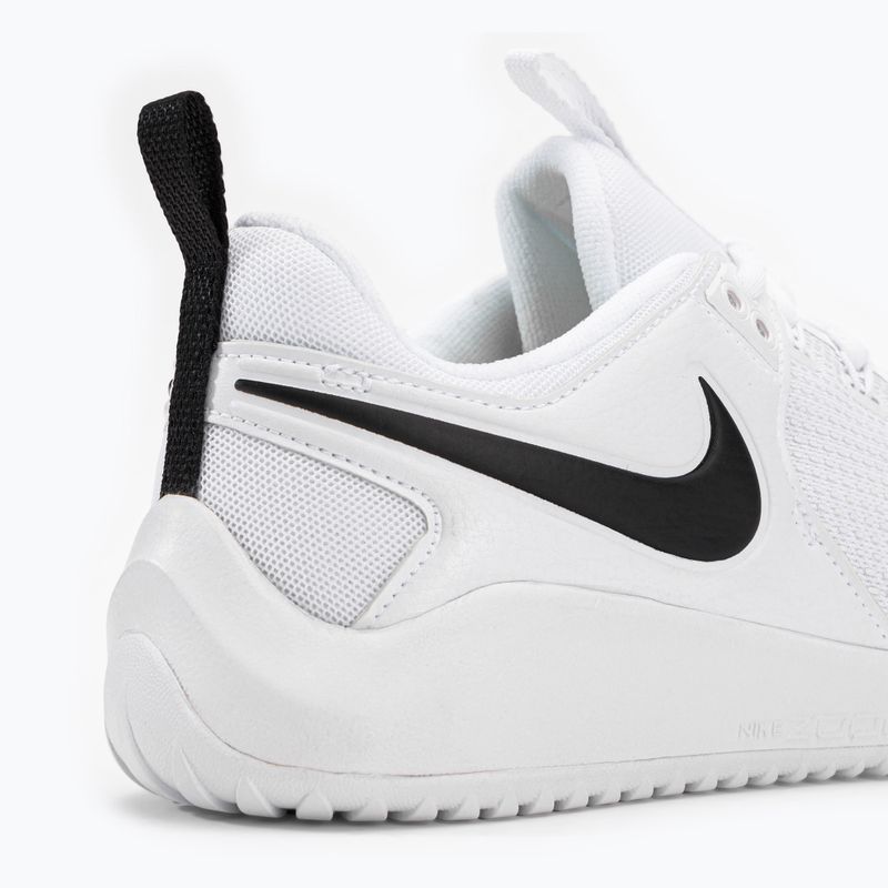 Scarpe da pallavolo donna Nike Air Zoom Hyperace 2 bianco/nero 8