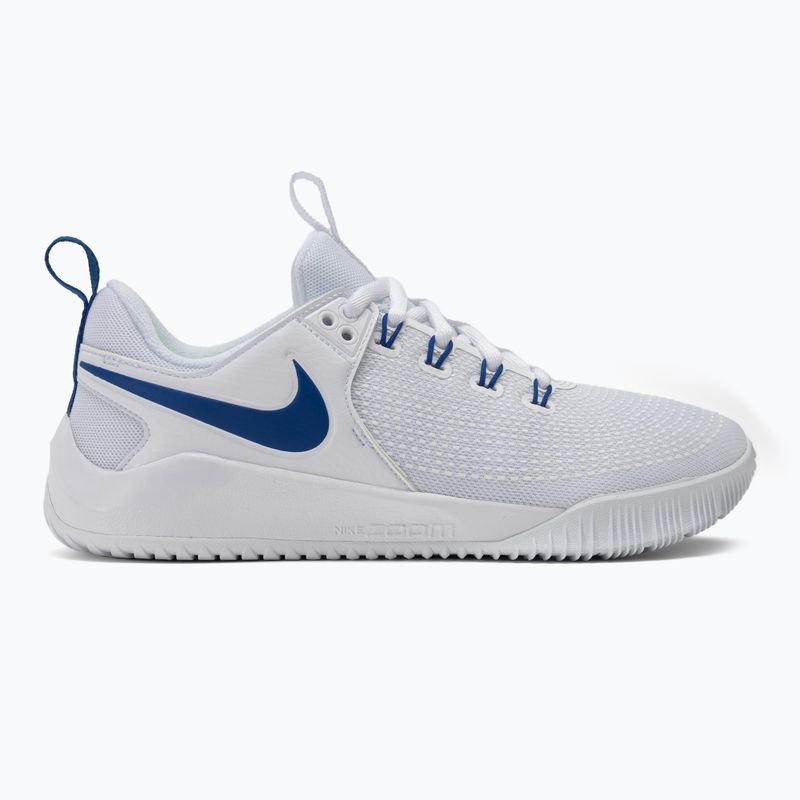 Scarpe da pallavolo da donna Nike Air Zoom Hyperace 2 bianco/game royal 2