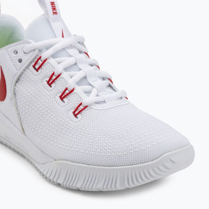 Scarpe da volley donna Nike Air Zoom Hyperace 2 white/university red 7