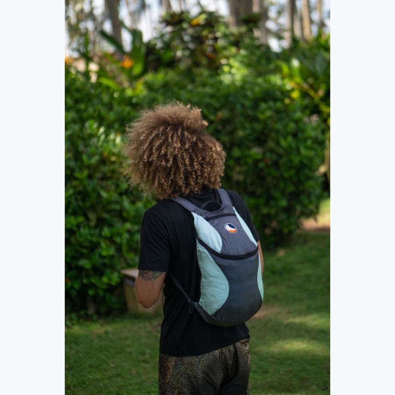 Ticket To The Moon Mini 15 l zaino grigio/menta 5