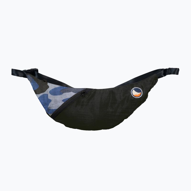Ticket To The Moon - Borsa a tracolla Upcycled Sling nero/camo