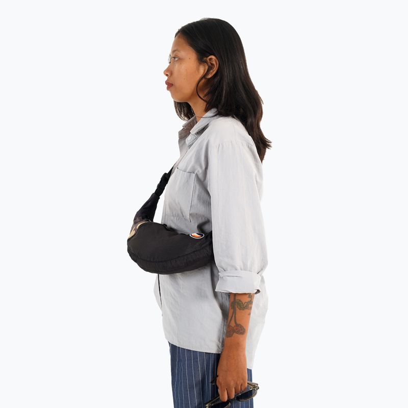 Ticket To The Moon - Borsa a tracolla Upcycled Sling nero/camo 5