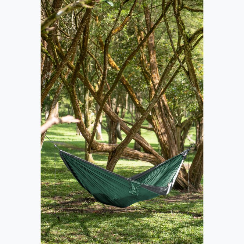 Amaca da viaggio per due persone Ticket To The Moon Original petrol green/dark grey 4