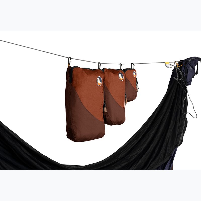 Set di organizerów Ticket To The Moon Travel Cube Set 3 pcs. chocolate/cooper 2