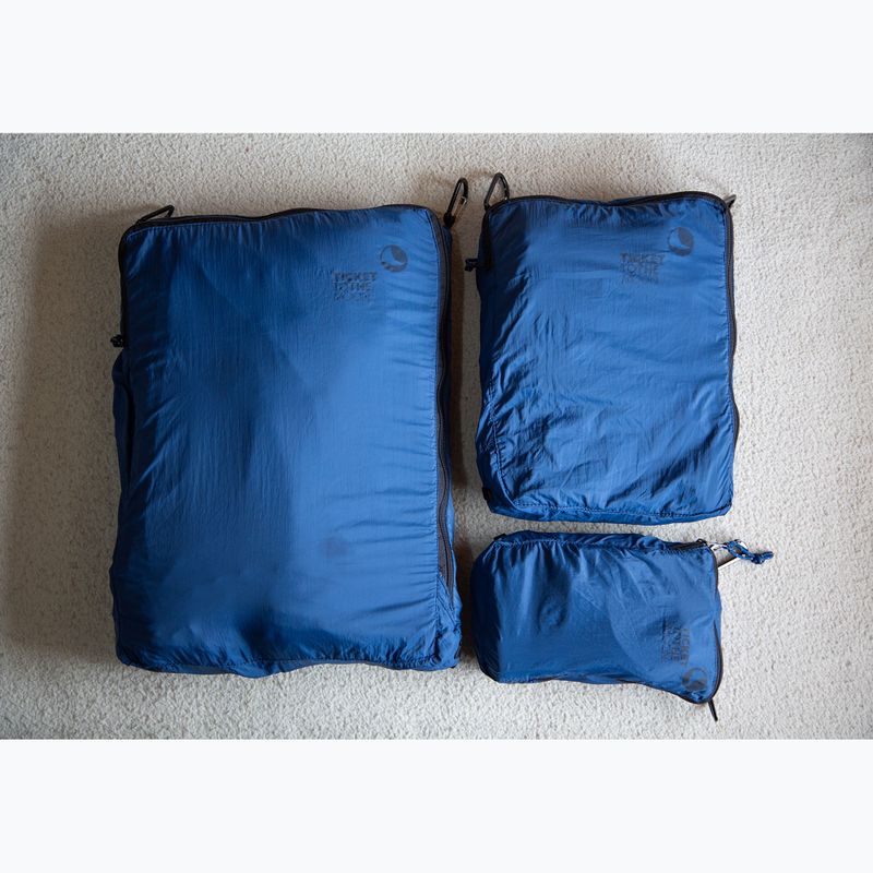 Set di organizerów Ticket To The Moon Travel Cube Set 3 pcs. lightest blue/blue 3