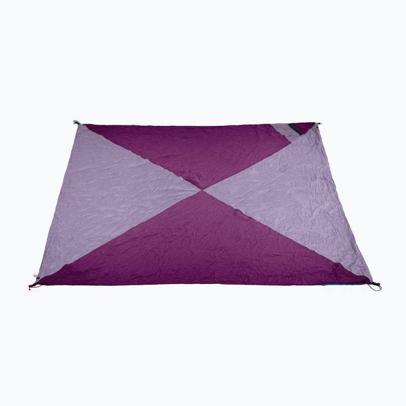 Coperta da picnic Ticket To The Moon Travel plum/lavender