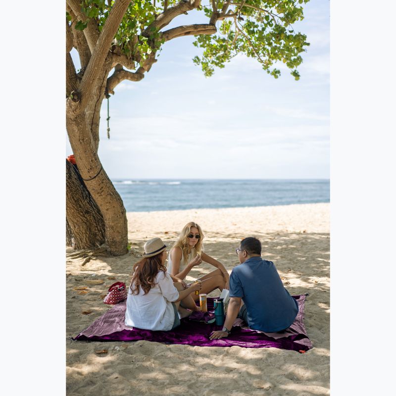 Coperta da picnic Ticket To The Moon Travel plum/lavender 3