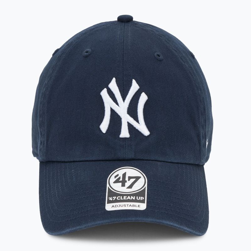 47 Brand MLB New York Yankees CLEAN UP berretto da baseball navy 2