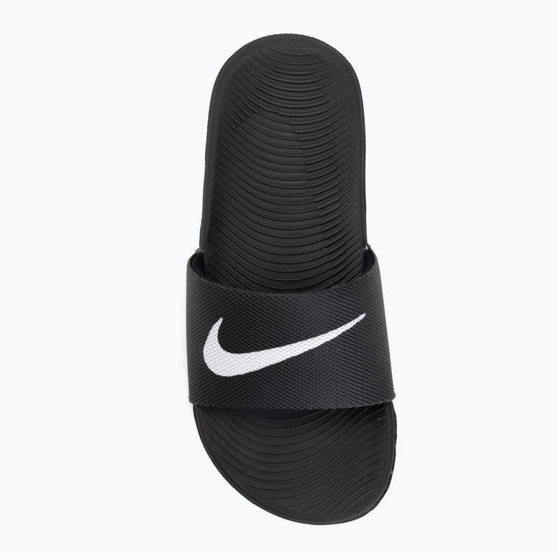 Ciabatte bambino Nike Kawa black/white 5