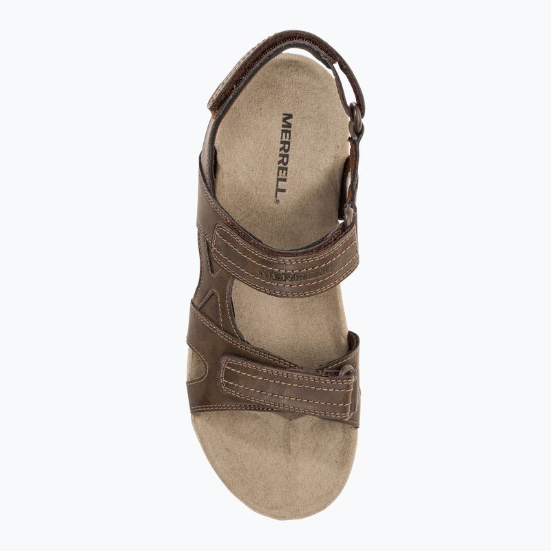 Sandali Merrell Sandspur Rift Strap da uomo, nero 6