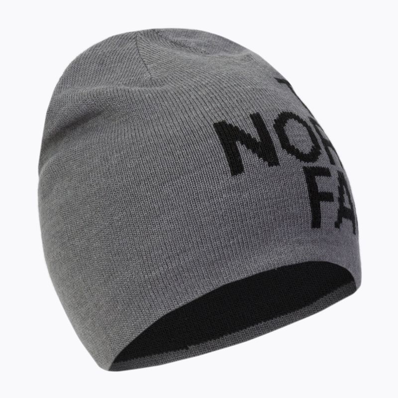 Berretto invernale The North Face Reversible TNF Banner grigio medio erica/nero