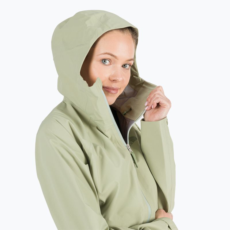 Parka donna The North Face Dryzzle Futurelight verde tè 6