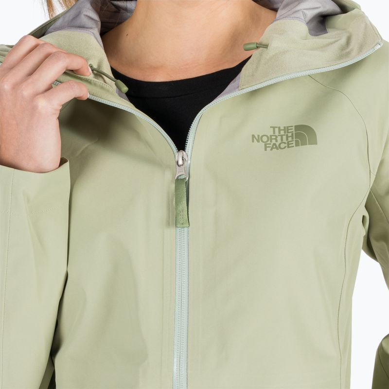 Parka donna The North Face Dryzzle Futurelight verde tè 9