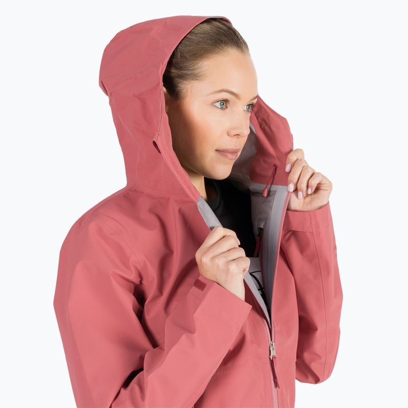 Giacca antipioggia The North Face donna Dryzzle Futurelight rosa ardesia 8