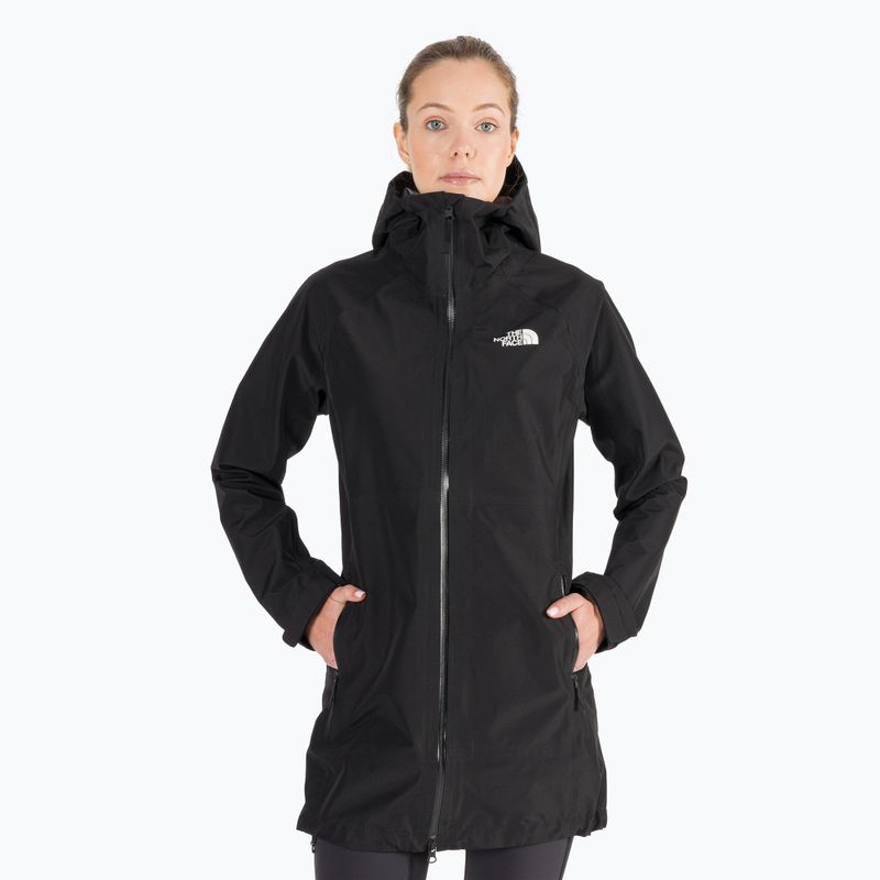 Parka donna The North Face Dryzzle Futurelight nero