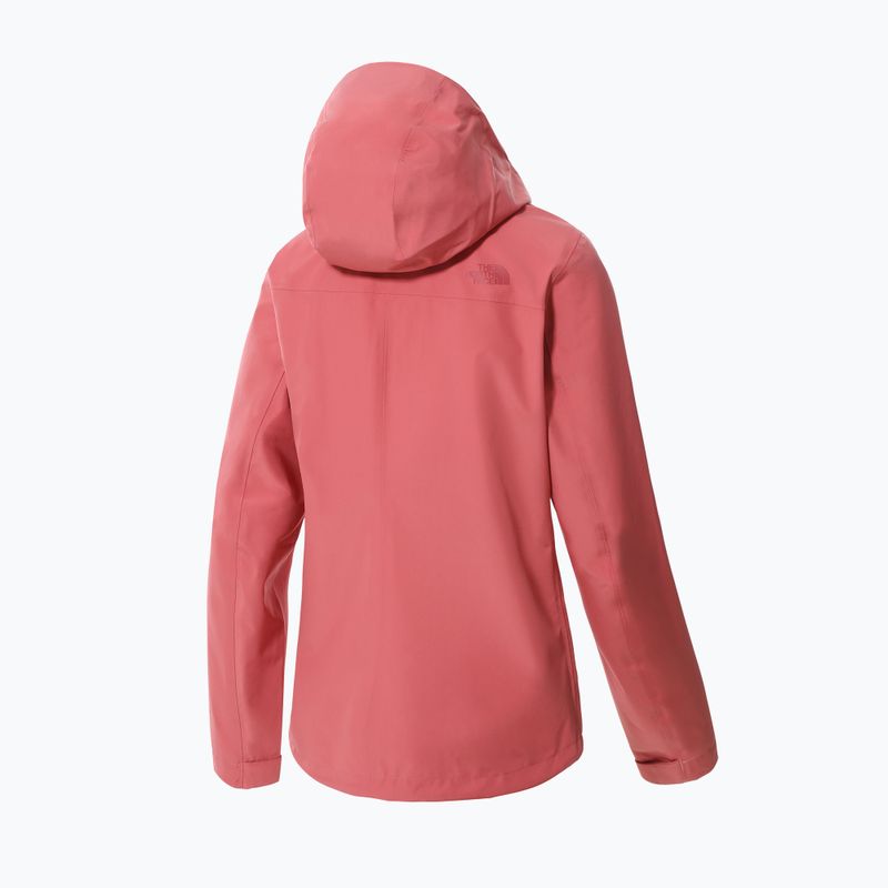 Giacca antipioggia The North Face donna Dryzzle Futurelight rosa ardesia 10