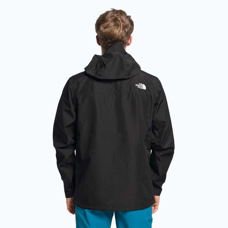 Giacca da pioggia da uomo The North Face Dryzzle Futurelight nero 4