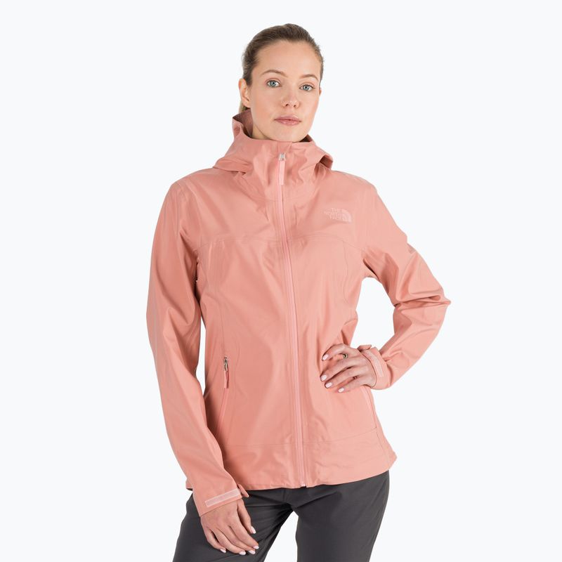 Giacca da pioggia donna The North Face Dryzzle Flex Futurelight rose dawn