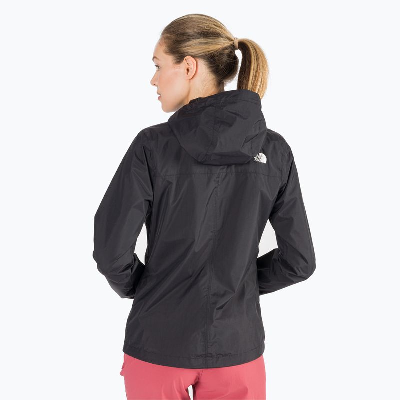 Giacca da pioggia da donna The North Face Antora nero 4