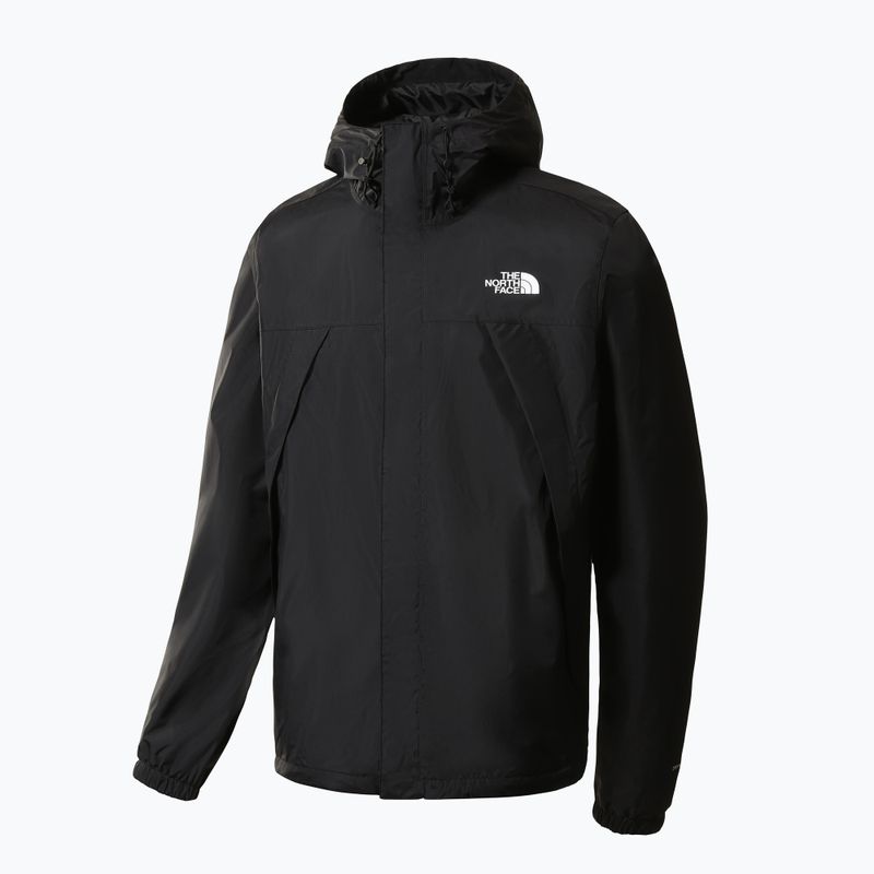 Giacca da pioggia da uomo The North Face Antora nero