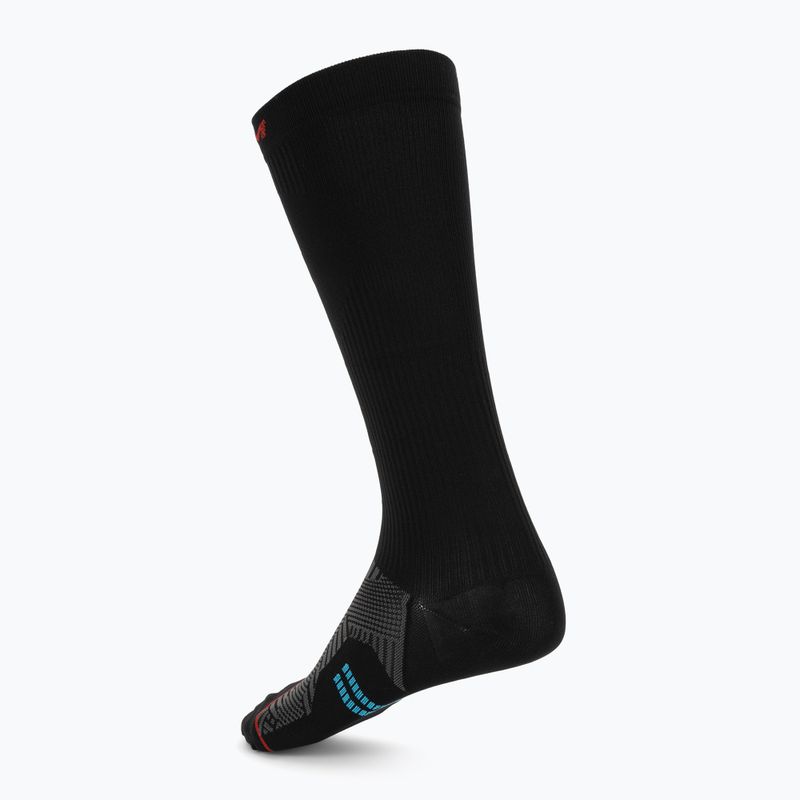 Calze da hockey CCM Compression Knee black/red 2