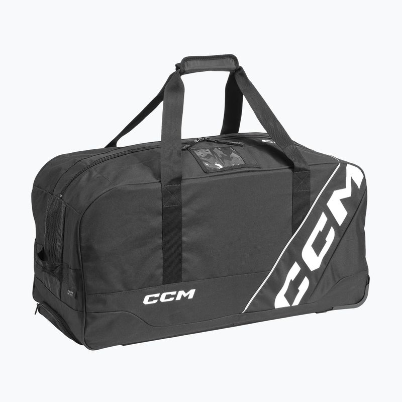 Borsa da viaggio CCM 520 Wheeled Player Bag 32' 115 l black/white 2