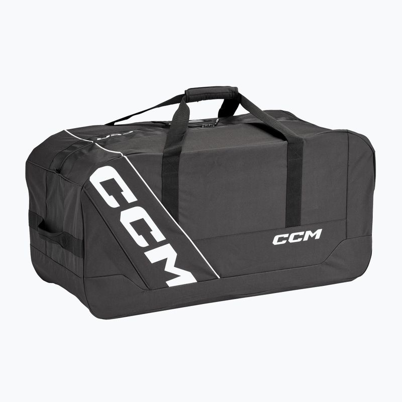 Borsa da viaggio per hockey CCM 510 32" 115 l black/white 2