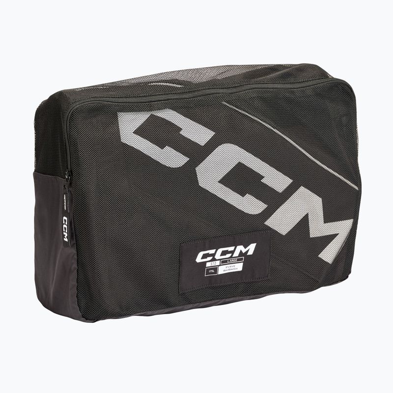 Borsa da viaggio per hockey CCM 510 37" 175 l black/white 4